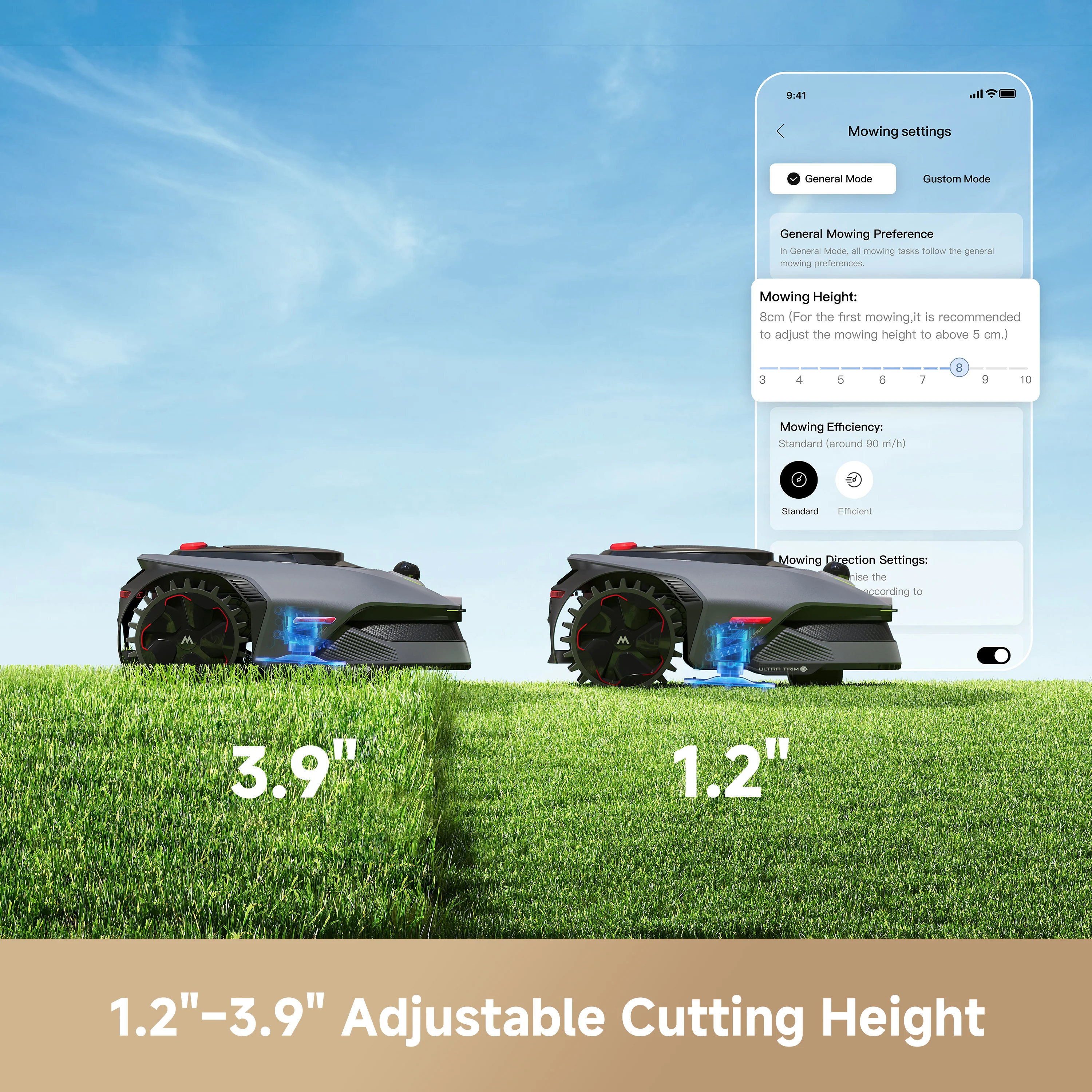 MOVA LiDAX Ultra 1000 Lawn Mower | 0.25 acre - Image 8