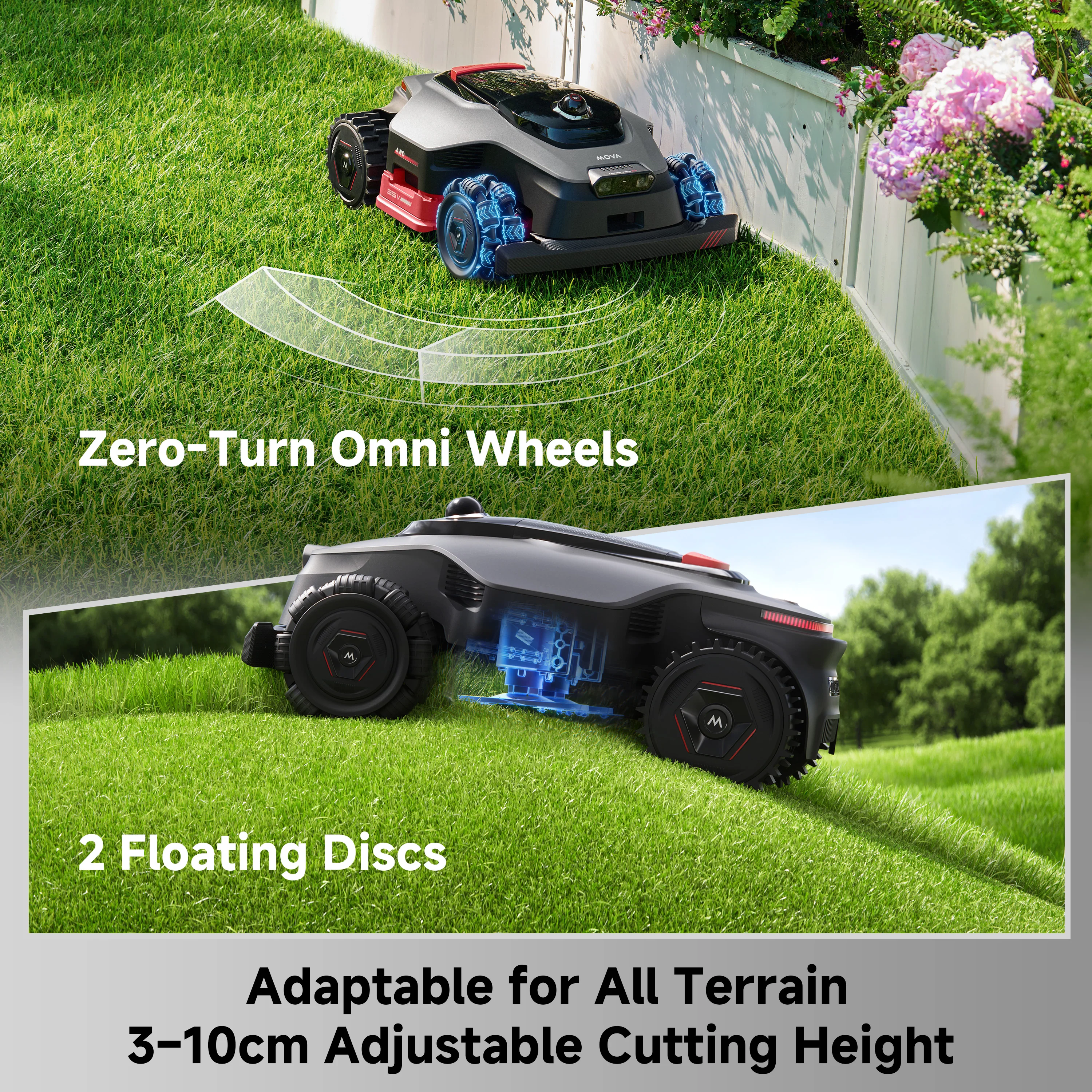 MOVA Lidax Ultra 2000 AWD Robotic Lawn Mower | 0.5 Acre - Image 10