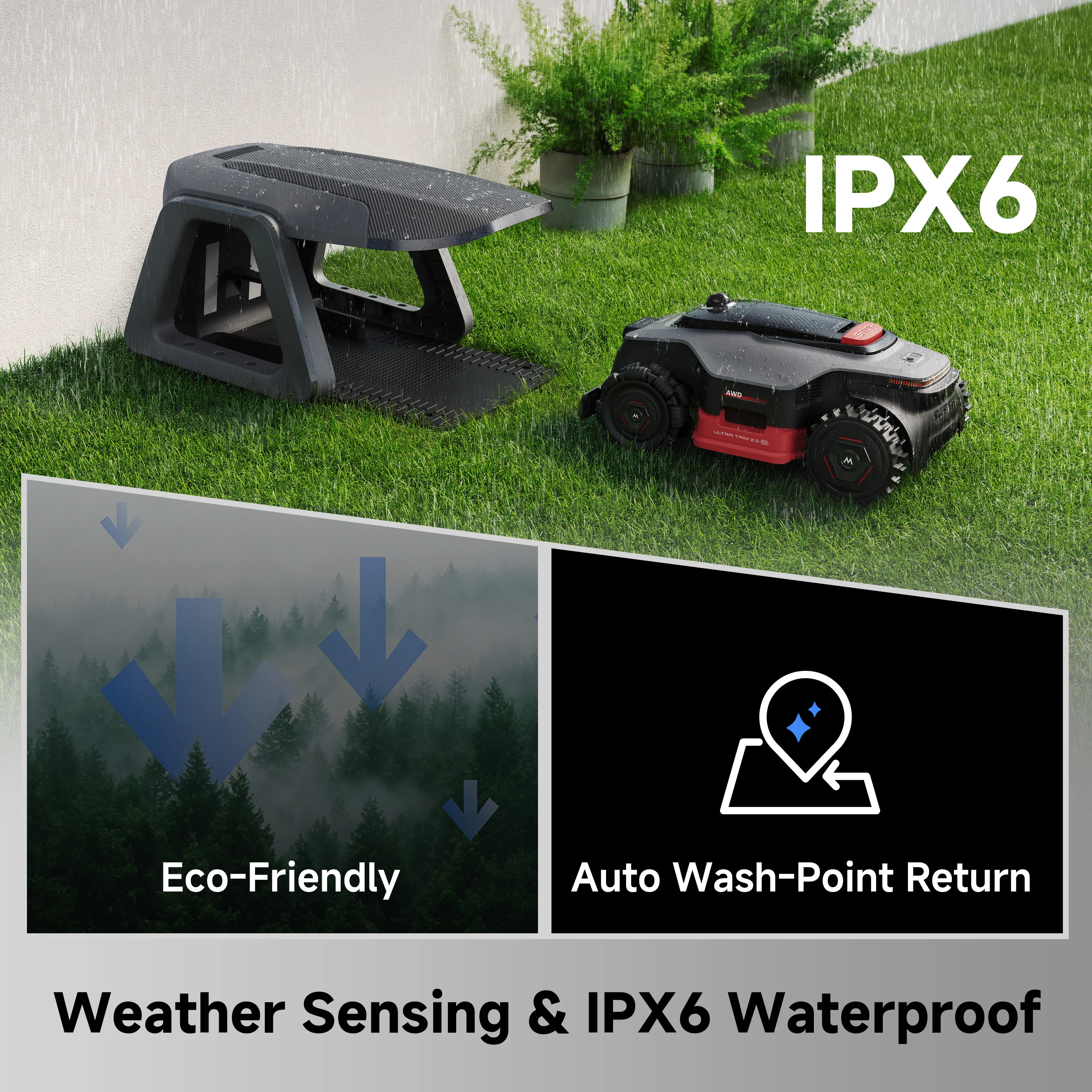 MOVA Lidax Ultra 2000 AWD Robotic Lawn Mower | 0.5 Acre - Image 12