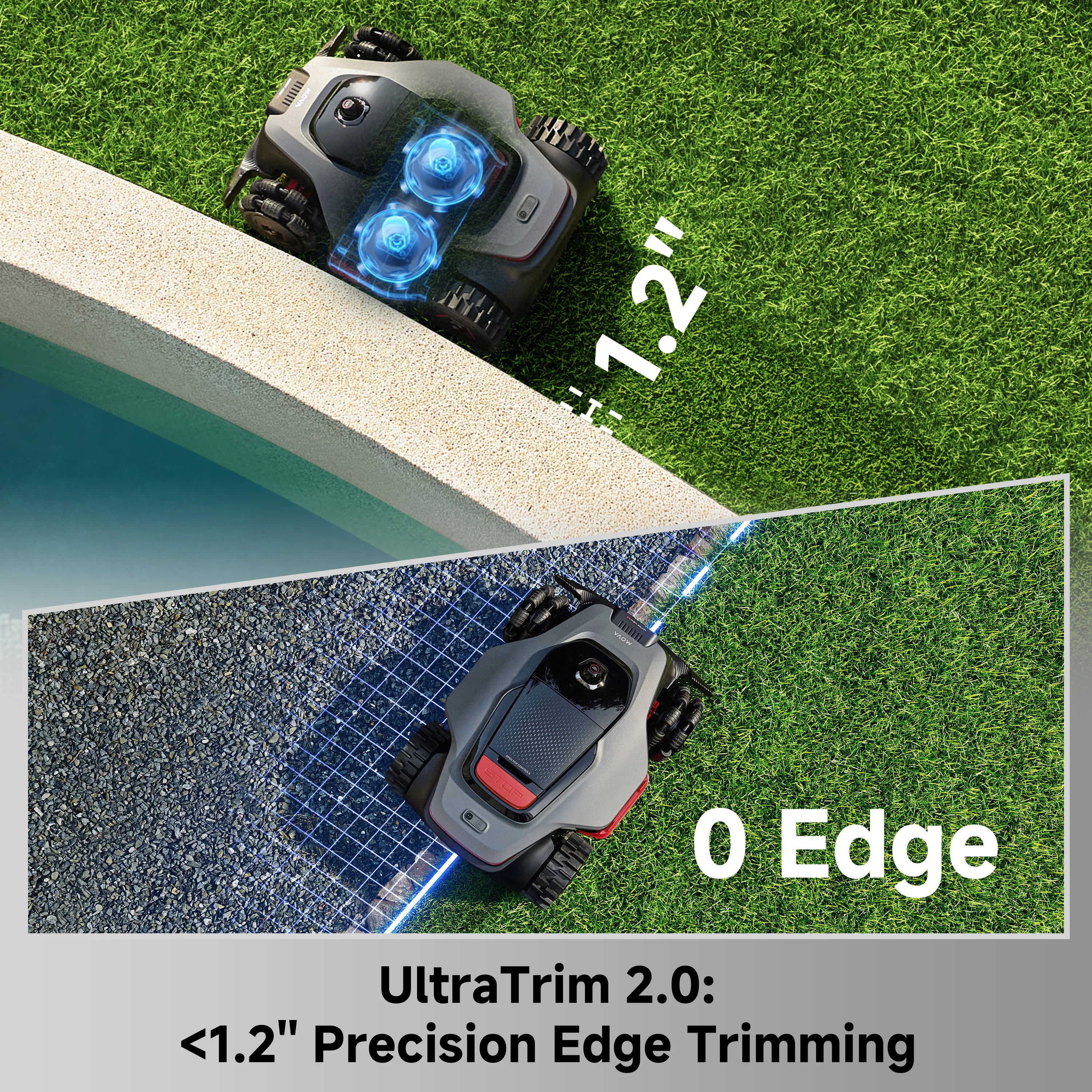 MOVA Lidax Ultra 2000 AWD Robotic Lawn Mower | 0.5 Acre - Image 7