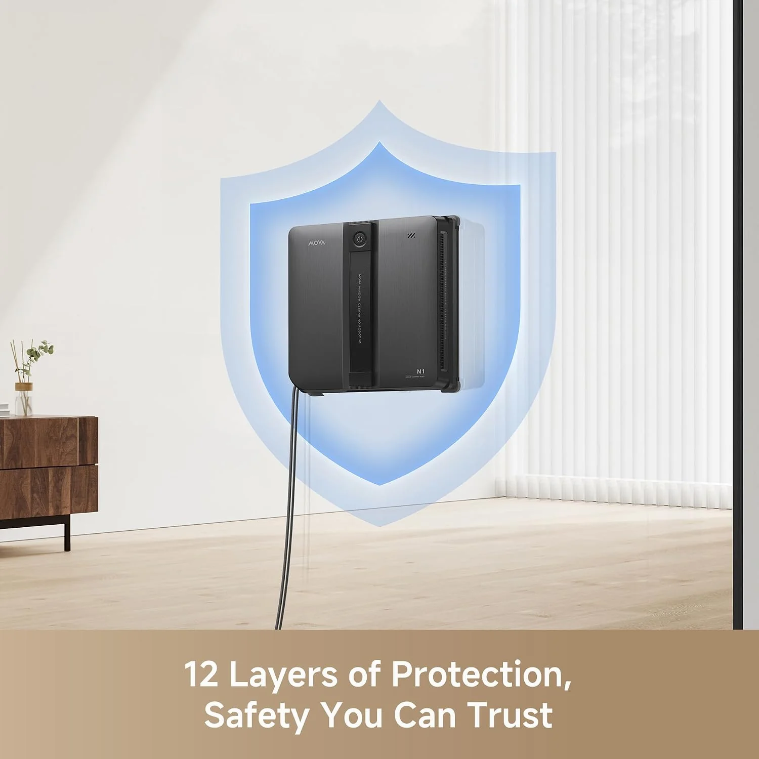Window Cleaning Robot N1 Black - Image 8