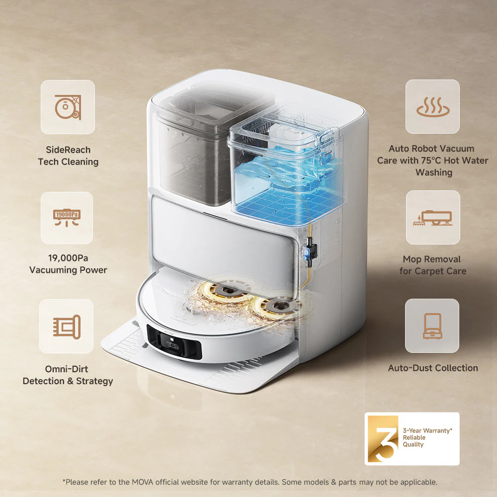 【Live Only】MOVA P50 Pro Ultra Robot Vacuum - Image 9